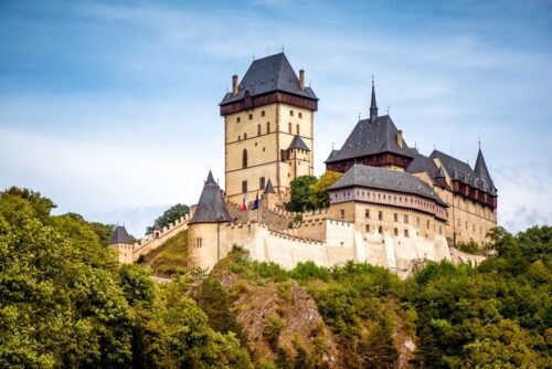 Mittelalterliche Burg Karlstejn